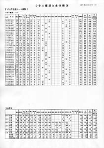 全体概況表